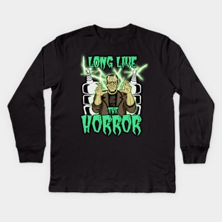 Long Live The Horror (Monster) Kids Long Sleeve T-Shirt